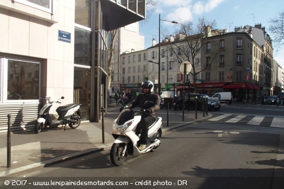 Essai poignée d'accélérateur Inoveli FV01 en 125 scooter