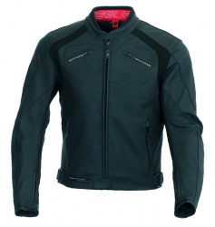 Blouson en cuir racing Segura Powell YF Protector et insert Softshell