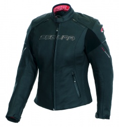 Blouson racing en cuir Segura Lady Dragonne