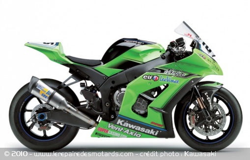 La Kawasaki Ninja ZX-10R 2011 dévoilée