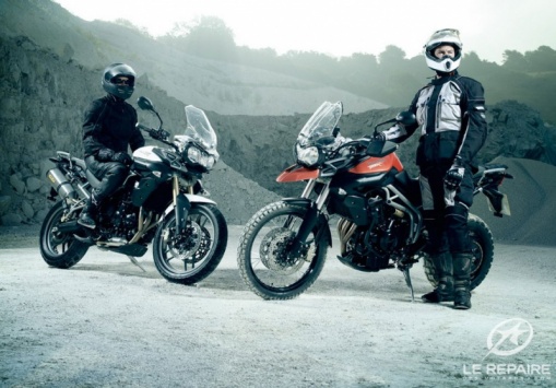 Triumph Tiger 800 et 800 XC : cote à cote