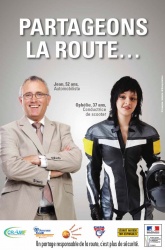 Affiche de la Quinzaine des deux roues motorisés