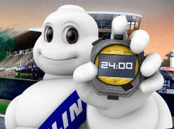 Les nouveaux pneus Michelin 17 pouces testés aux 24h