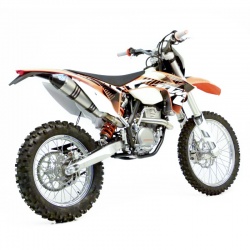 Ligne d'échappement LeoVince X3 pour KTM 350 EXC F 2012