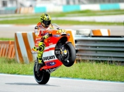 Essais Valentino Rossi à Sepang (c)motogp.com