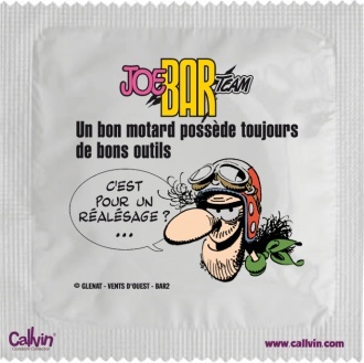 Préservatifs Joe Bar Team par Callvin