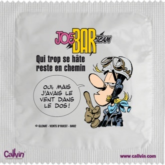 Préservatifs Joe Bar Team par Callvin