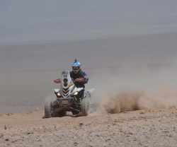 Dakar 4ème étape Jujuy Calama quad