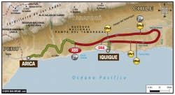 Dakar étape 6 : Iquique Arica