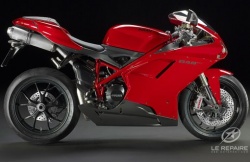 Ducati 848 evo rouge