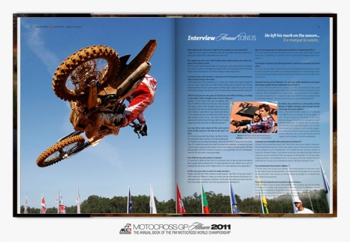 Sortie de Motocross GP Album 2011, le livre des Grands Prix MX 