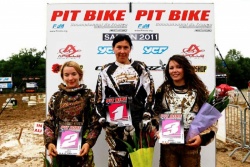 Le podium des Girls