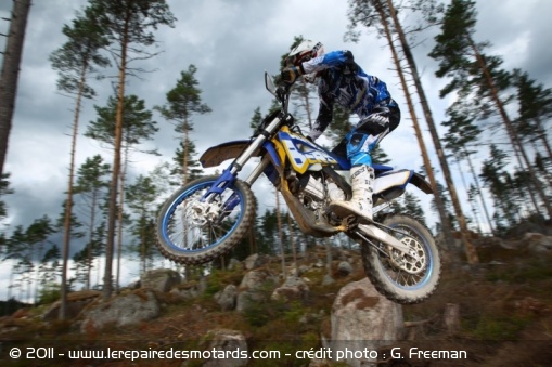 Joakim Ljunggren, pilote officiel Husaberg