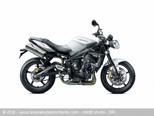 Triumph Street Triple R Crystal White