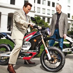 Gamme Zero Motorcycles 2011 Arnold Schwarzenegger 