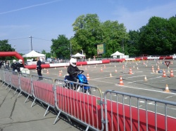 La piste d'éducation routière CRS / GEMA Prévention de Crosne Montgeron