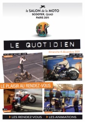 Le quotidien du Salon de la Moto : édition du dimanche 4 décembre