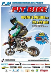 Championnat de France de Pitbike les 23 et 24 juin à Nouan le Fuzelier