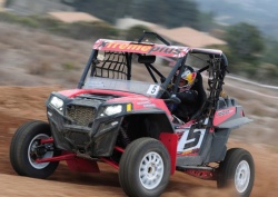 Cyril Després au volant du Polaris RZR 900XP