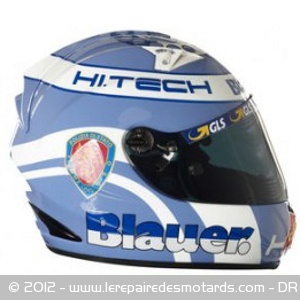 Casque de Michele Pirro