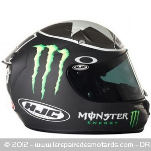 Casque de Ben Spies