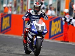 Lorenzo lors de sa victoire en 2011 - Crédit photo : MotoGP