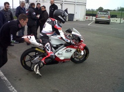 Départ d'Alan Techer sur le circuit de Carole