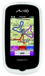 Appareils de navigation Mio Cyclo 300 et Mio Cyclo 305 HC par Mitac