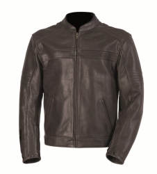 Blouson cuir Wayne par DMP