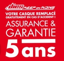 Casques Dies garantis 5 ans