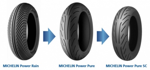 Pneu Michelin Power Pure SC : le bi-gomme pour scooter