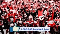 Ducati atteint le million de fans sur Facebook