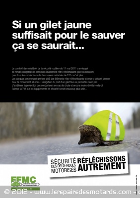 La FFMC s'affiche contre le port obligatoire du brassard