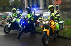 Motos SAMU, les motards secouristes (crédit photo : Thierry Jouvellier)