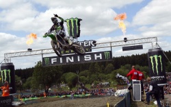 Tommy Searle remporte le GP de Belgique en MX2 - Crédit photo : Kawasaki