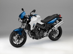 BMW F800R Racing blue metallic/Alpine white