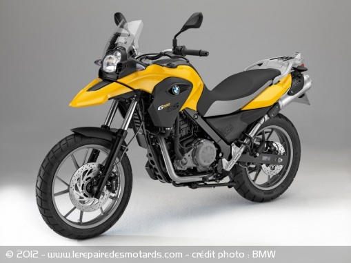 BMW G650GS Sunset yellow 