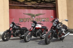 Moto Guzzi V7 Stone, Special et Racer 2012