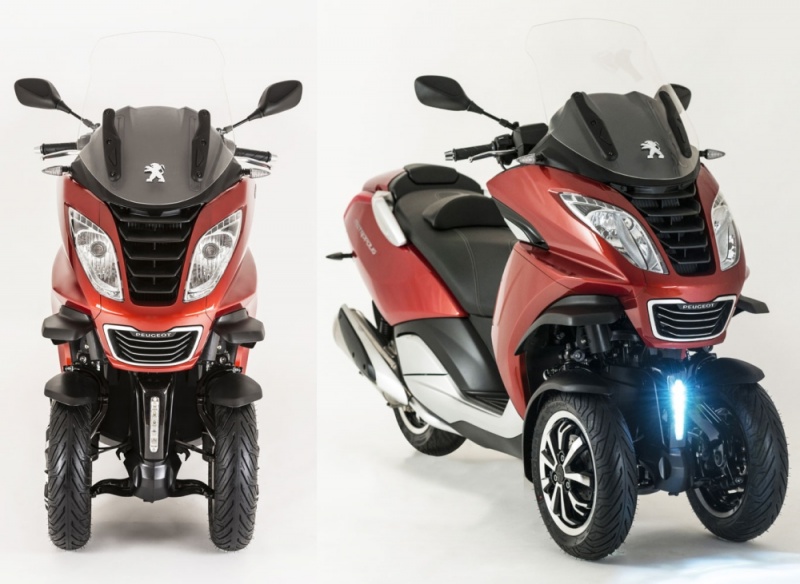 Nouveauté 2013 : scooter 3-roues Peugeot Metropolis