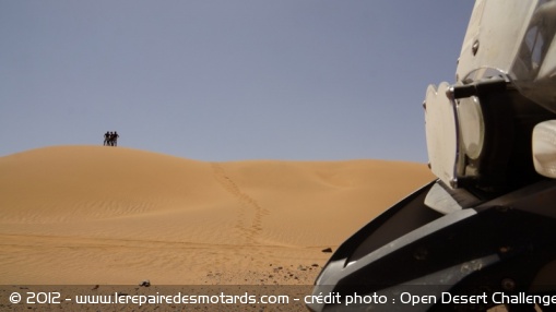 Reconnaissances de l'Open Desert Challenge : Le désert et les dunes