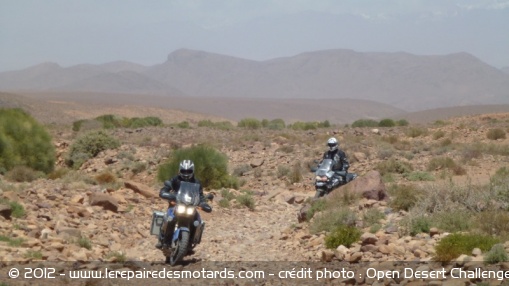 Reconnaissances de l'Open Desert Challenge : Première virée en tout-terrain