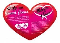 Opération solidarité Dafy - Moteurs du Coeur du 3 au 31 mars