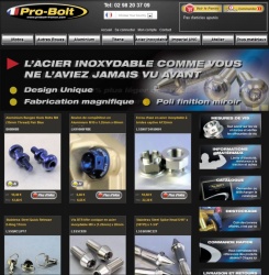 Pro-Bolt lance son site internet