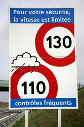 L'autoroute bientôt limitée à 120 km/h ? (photo : sanef)