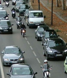 Campagne de contrôle sonore des deux-roues en Ile-de-France - Photo : DR