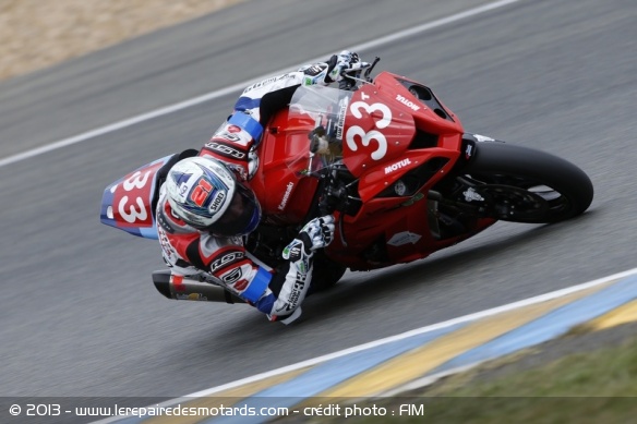 24h du Mans : le Team Louit Moto en pole en Superstock