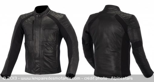 Blouson en cuir Alpinestars Hoxton