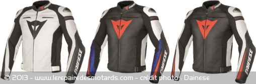 Blouson en cuir Dainese Super Speed Pelle