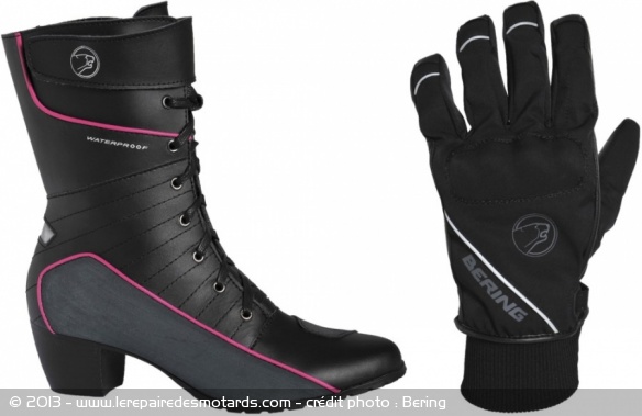 Bottes Bering Lady Tera et gants Largo