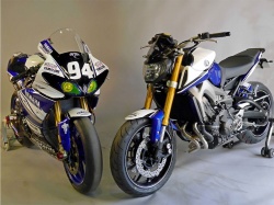 La Yamaha R1 du GMT94 et la préparation MT-09